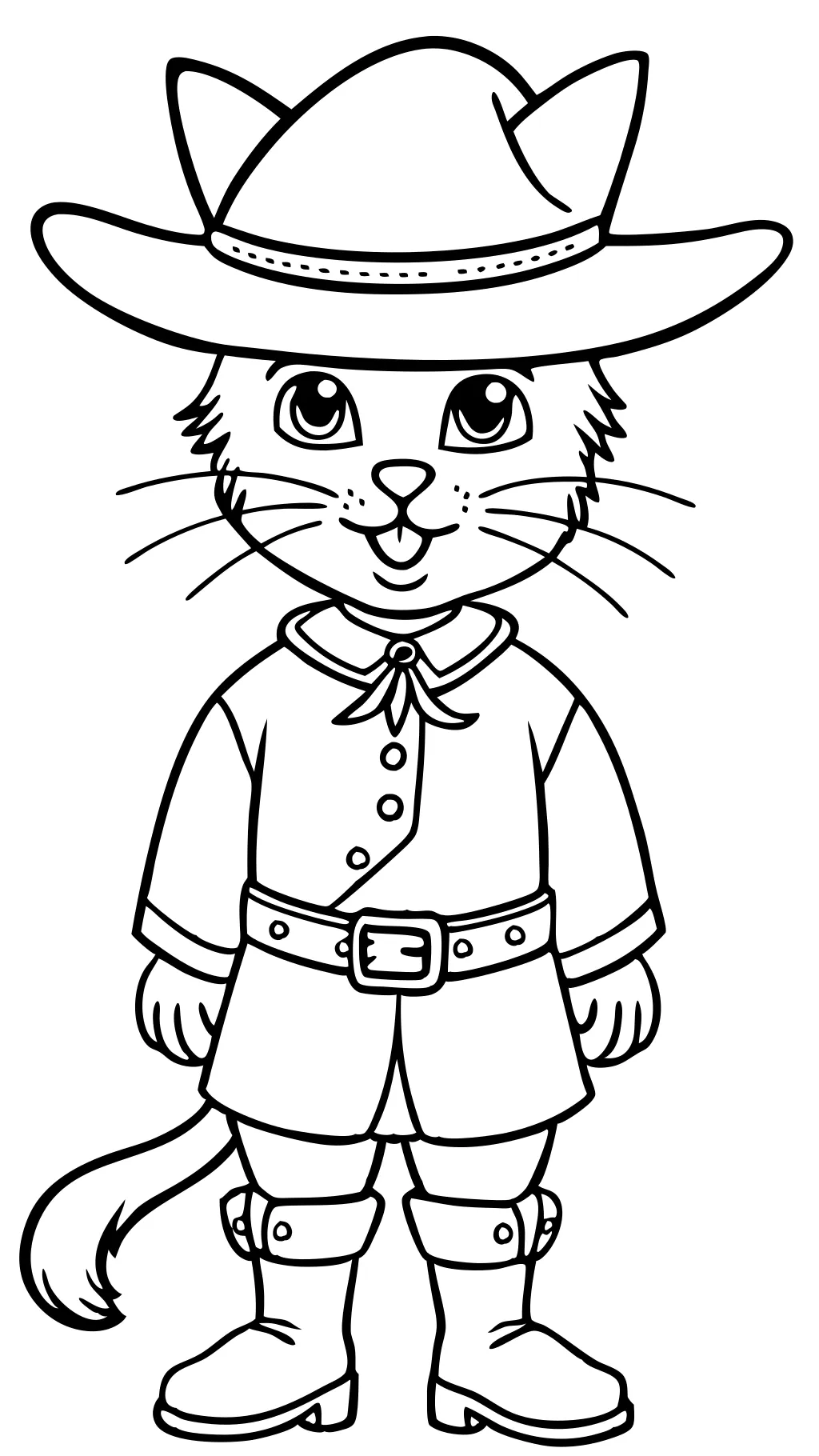 coloring pages puss in boots